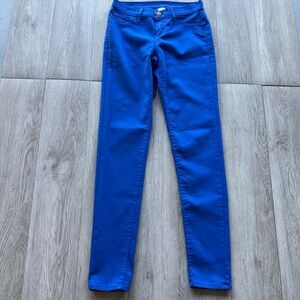 Royal Blue Skinny Denim Jeans